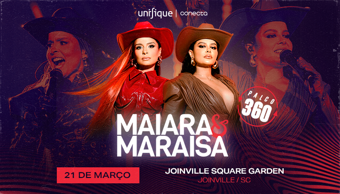 Maiara e Maraísa em Joinville 2025 – Square Garden